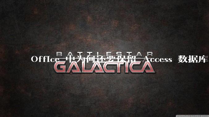 Office 中为何还要保留 Access 数据库?